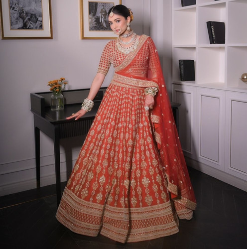 Rotes sabyasachi inspiriertes - rotes, sabyasachi-inspiriertes