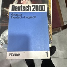 Deutsch 2000, Glossare