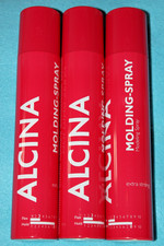 3x200ml ALCINA  "molding spray"  MODELIER  HAARSPRAY  EXTRA STRONG