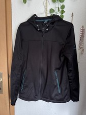 Schöne Softshell Jacke, Schwarz, Gr. M, Crivit