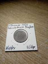 Preussen Münze 3 Pfennige 120