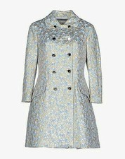 Eleganter Luxus-Mantel,Hochzeit,Braut,gold-creme,Gr.38,neu,Brokat,Kurzmantel