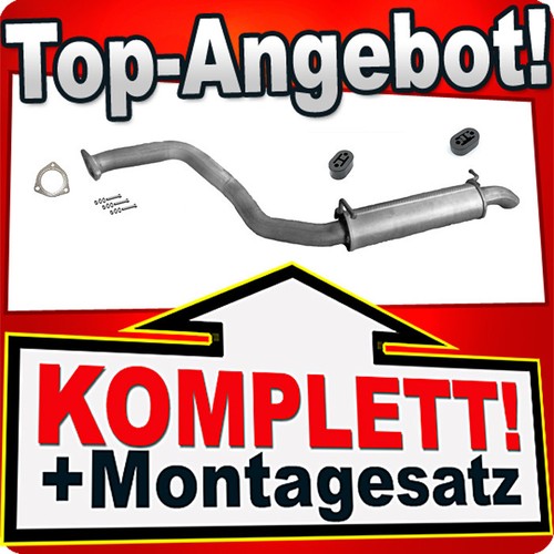 Endschalldämpfer für