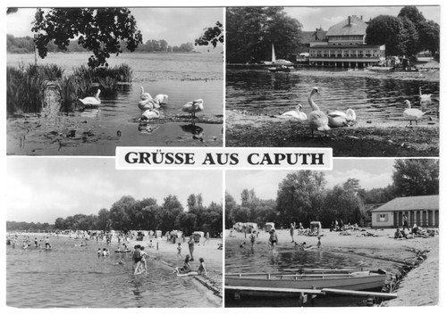 Caputh potsdam vier - ak,, potsdam,