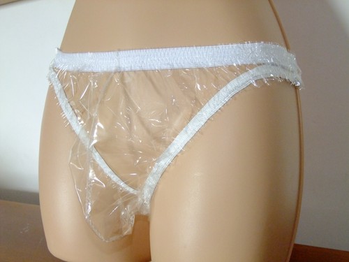 Pvc unterhose slip transparent - unterhose,