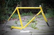 Time Club Carbon Frame Fork / 47 cm / Yellow / look tvt vitus  #VELOWIZARD