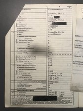 Renault R4 1964 839 ccm  26 PS Dokumente Entwertet Fahrzeugbrief Fahrzeug Brief