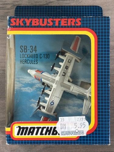 Matchbox skybusters flugzeug - matchbox,