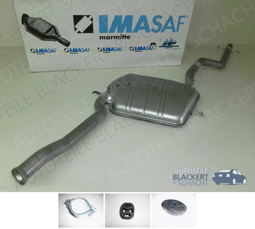 Imasaf esd auspuff endtopf - auspuff, +