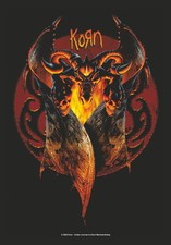 KORN FLAGGE FAHNE HEARTBURN