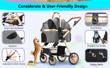 Hundewagen mit Federung