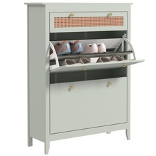 Schuhschrank mit 2 Klappen