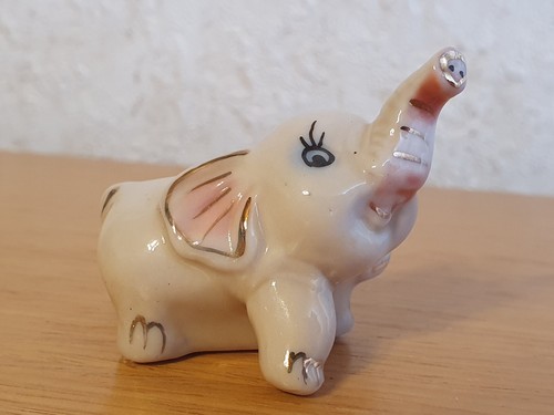Elefantenfigur porzellanfigur - elefantenfigur,