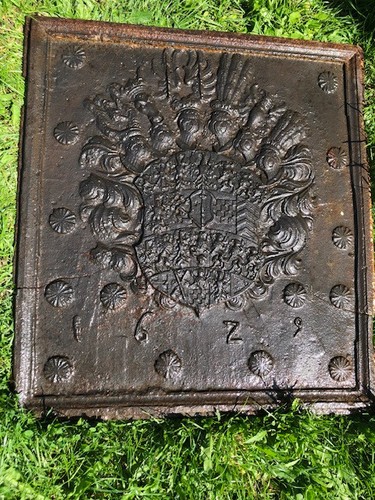 Ofenplatte 1629