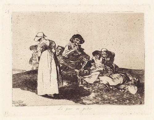 Francisco goya plate 55 - -,