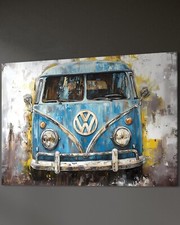 Bus Leinwand Bild Motivation