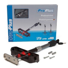 PROPLUS Pedalfeststeller Pedalschloss Pedalsperre Wegfahrsperre mit 2 Schlüssel
