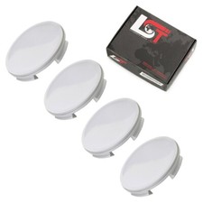 4x Nabendeckel Felgendeckel Naben Abdeckung Grau ø 60mm für AUDI TT 8J 8N FV