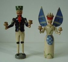 Antikes Paar Engel & Bergmann