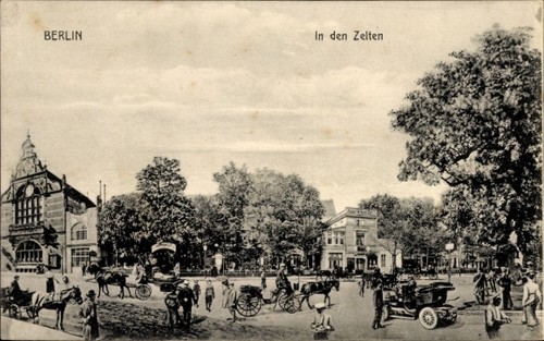 Berlin tiergarten in den - in,