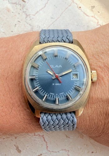 Slava vintage uhr seltenes - slava, uhr,