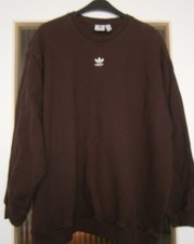 H.-/DA./UNISEX ADIDAS BW LANGARM PULLOVER GR.L/42-44 rotbraun dick gebraucht...