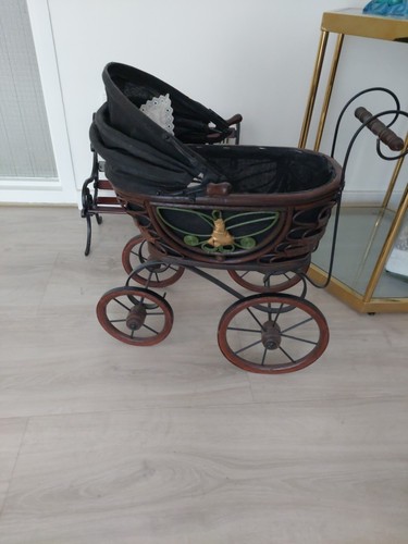 Vintage puppenwagen - vintage,