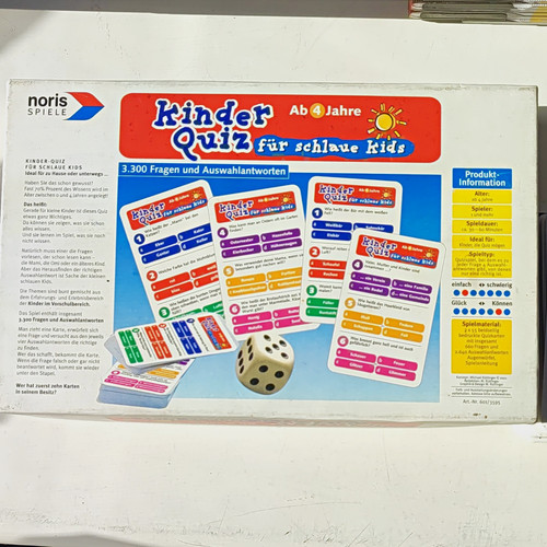 Noris kinder quiz für - noris,