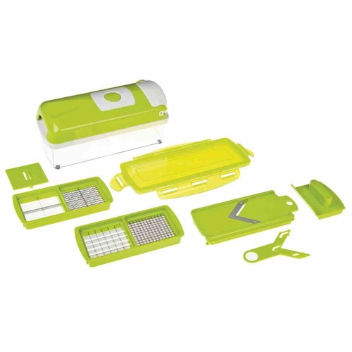 Nicer dicer smart - 7tlg, grün