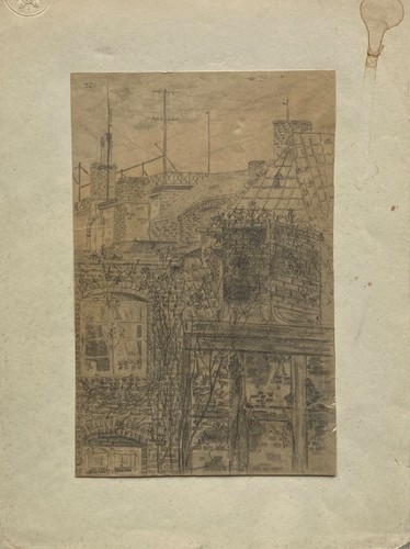 Zeichnung architektur blick - zeichnung,