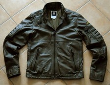 G-Star MFD Leather Jkt Lederjacke Vintage Biker Motorrad Braun Olive - M Medium