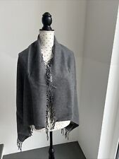 Decke Reisedecke Reise-Plaid Grau 90x130 cm NEU