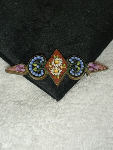 Alte millefiori brosche - millefiori,