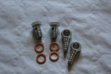 2x Hohlschraube M12x1,5 mit