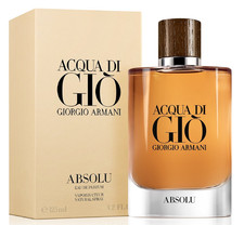 ARMANI Acqua di Gio ABSOLU 125 ml Eau de Parfum Spray XL-Flakon Neu & Ovp Giò