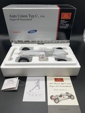 Modellautos 1:18 CMC Auto Union Typ C 1936 Sieger GP Deutschland mit OVP