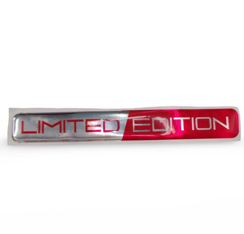 Limited edition gel aufkleber - edition,