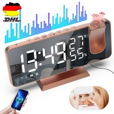 LED Wecker mit Projektion
