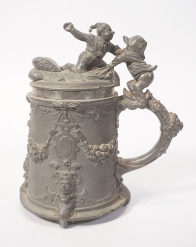 Historischer zinnkrug 1871 - zinnkrug,