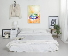 60x90cm vespa aquarell art - 60x90cm,