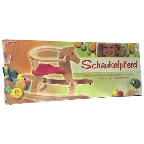 Besttoy holz schaukelpferd - besttoy,