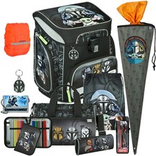 Star Wars SCOOLI EasyFit Schulranzen-Set 10tlg. mit Sporttasche und Schultüte