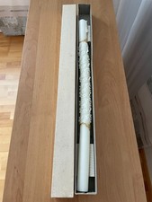 Vintage Alte Kommunionkerze Taufkerze aus den 70er Jahren mit Originalkarton
