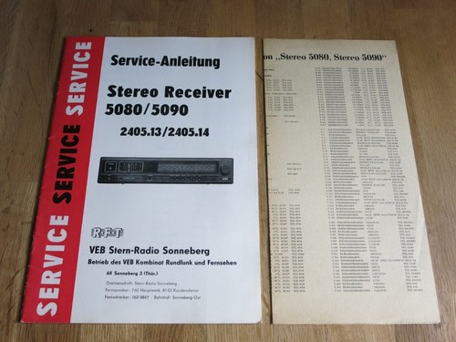 Ddr service anleitung radio - service-anleitung,