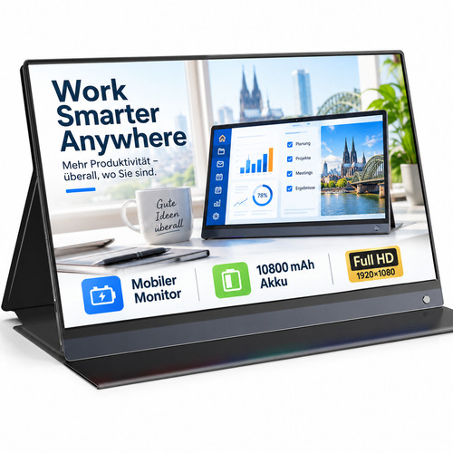 Uperfect zoll portable - uperfect, 15,6