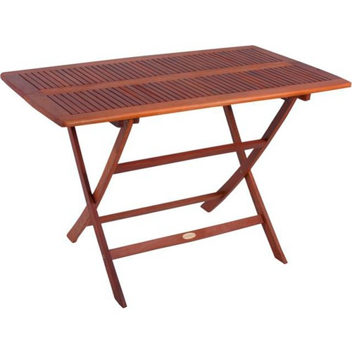 Gartentisch 120x70x74cm braun - gartentisch,