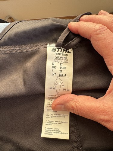 Stihl schnittschutz latzhose - stihl, schnittschutz-latzhose