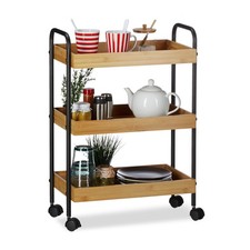 Rollwagen bambus Küchen