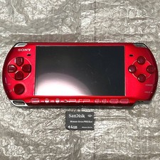 PSP-3000 Radiant Red Konsole + 4GB Memory Stick PRO Duo