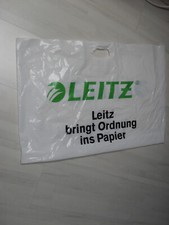 *LEITZ** Sammler Plastiktüte Tragetasche Tüte Groß